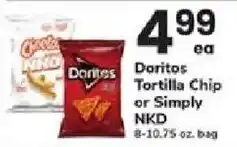 ACME Doritos Tortilla Chip or Simply NKD offer