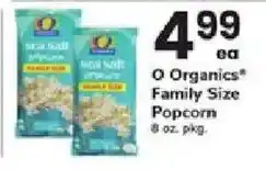 ACME O Organics Family Size Popcorn offer