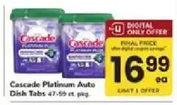 ACME Cascade Platinum Auto Dish Tabs offer