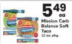 ACME Mission Carb Balance Soft Taco offer