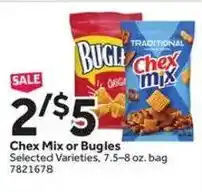 Stop&Shop Chex Mix or Bugles offer