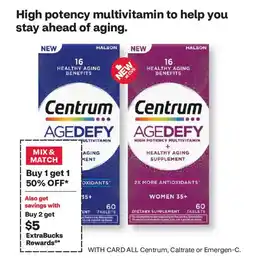CVS Centrum, Caltrate or Emergen-C. offer