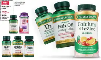 CVS Nature's Bounty vitamins offer