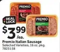 Stop&Shop Premio Italian Sausage offer