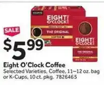 Stop&Shop Eight O'Clock Coffee offer