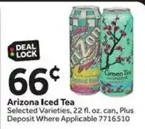 Stop&Shop Arizona Iced Tea offer