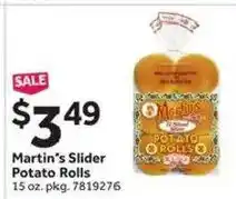 Stop&Shop Martin's Slider Potato Rolls offer