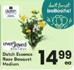 ACME Overjoyed Boutique Dutch Essence Rose Bouquet offer