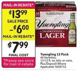 Stop&Shop Yuengling traditional lager offer