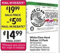 Stop&Shop White Claw Hard Seltzer offer