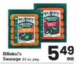 ACME Bilinski's Sausage offer