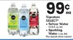 ACME Signature Select Seltzer Water or Sparkling Water offer