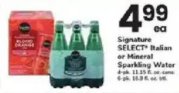 ACME Signature Select Italian or Mineral Sparkling Water offer