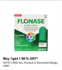 CVS Flonase or Sensimil allergy relief offer