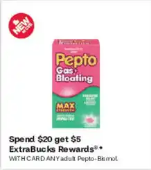 CVS Adult Pepto-Bismol offer