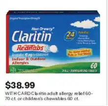 CVS Claritin RediTabs offer
