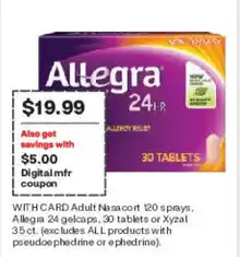CVS Allegra 24 hr offer