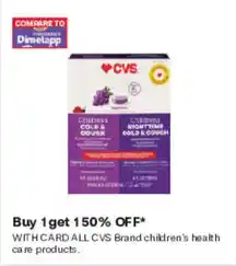 CVS CVS Brand children's health care products offer