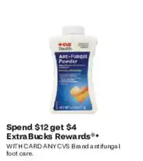 CVS CVS Brand antifungal foot care offer