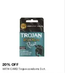 CVS Trojan condoms offer