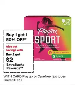 CVS Playtex or Carefree offer