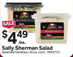 Stop&Shop Sally Sherman Salad offer
