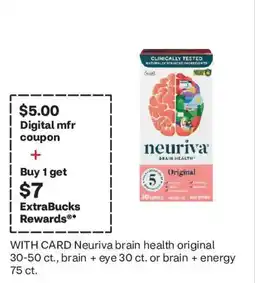 CVS Neuriva brain health original offer