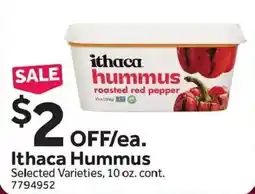 Stop&Shop Ithaca Hummus offer