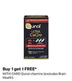 CVS Qunol vitamins offer