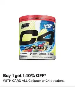 CVS Cellucor C4 Sport offer