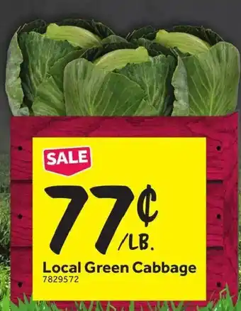Stop&Shop Local Green Cabbage offer