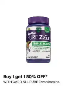 CVS Vicks ZzzQuil Pure Zzzs offer