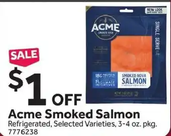 Stop&Shop Acme Smoked Salmon offer