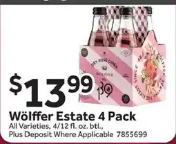 Stop&Shop Wölffer Estate 4 Pack offer