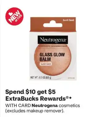 CVS Neutrogena cosmetics offer