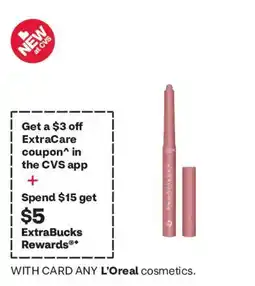 CVS L'Oreal cosmetics offer