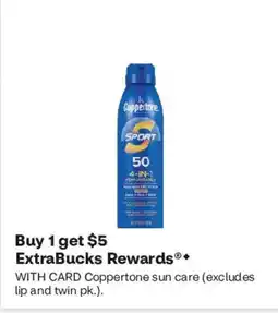 CVS Coppertone sun care offer