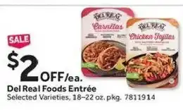 Stop&Shop Del Real Foods Entrée offer