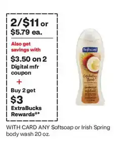 CVS Softsoap body wash offer