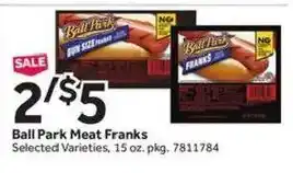 Stop&Shop Ball Park Meat Franks offer
