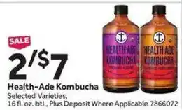 Stop&Shop Health-Ade Kombucha offer