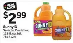 Stop&Shop Sunny D offer