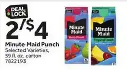 Stop&Shop Minute Maid Punch offer