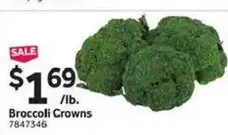 Stop&Shop Broccoli Crowns offer