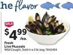 Stop&Shop Fresh Live Mussels offer
