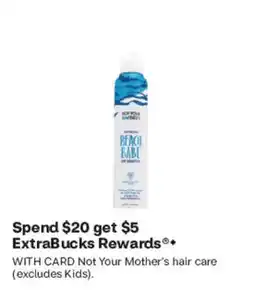 CVS Not Your Mother's hair care offer