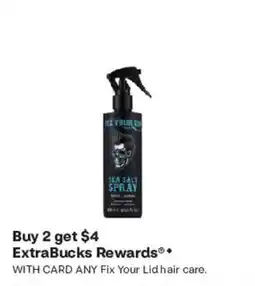 CVS Fix Your Lid hair care offer