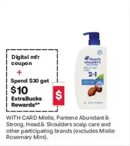 CVS Mielle, Pantene Abundant & Strong, Head & Shoulders scalp care and other participating brands offer