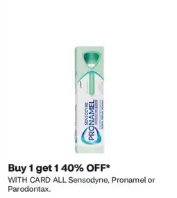 CVS Sensodyne, Pronamel or Parodontax offer