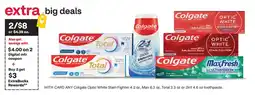 CVS Colgate Optic White Stain Fighter offer